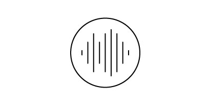 Icon of line waves
