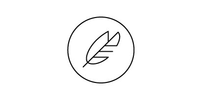 Icon of a leaf