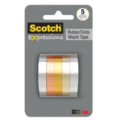 Scotch® Expressions Washi Tape C1017-5-P1