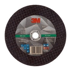 Rueda de corte plateada de 3M™, T41, 105 mm x 1 mm x 10 mm, PN51777