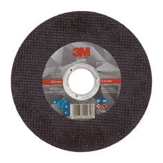 Rueda de corte plateada de 3M™, T41, 125 mm x 1 mm x 22.23 mm, PN51790