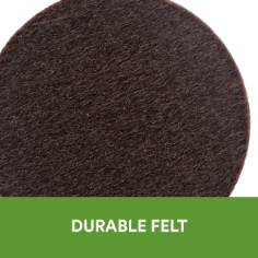 Scotch Surface and Protection 32 FeltPads Brown Durable Felt