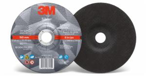 3M™ Silver Cut-Off Wheel, 87470, 36+, T27, 6 in x 0.045 in x 7/8 in, 25/Carton, 50 ea/Caseimage