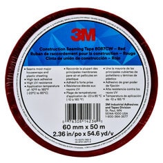 3M™ Construction Seaming Tape 8087CW red 60 mm
