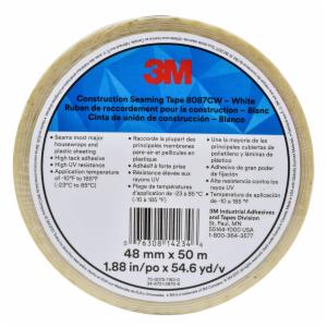 3M™ Construction Seaming Tape, 8087CW, White, 48 mm x 50 m, 24 Roll/Case image 3M™ Construction Seaming Tape, 8087CW, White, 48 mm x 50 m, 24 Roll/Caseimage