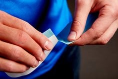 3M™ Perforated Trim Masking Tape in use, easy tearing
