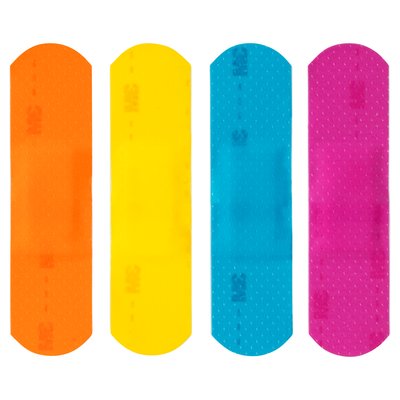 Nexcare™ Neon Plastic Bandage, 19mm x 72mm