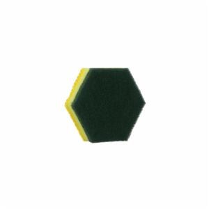 Scotch-Brite Scour Sponge 96HEX-FL NA, 4.45 in x 3.85 in, (113 mm x 98 mm), 4 Sponges/Flow Bag, 4 Bags/Case image Scotch-Brite Scour Sponge 96HEX-FL NA, 4.45 in x 3.85 in, (113 mm x 98 mm), 4 Sponges/Flow Bag, 4 Bags/Caseimage