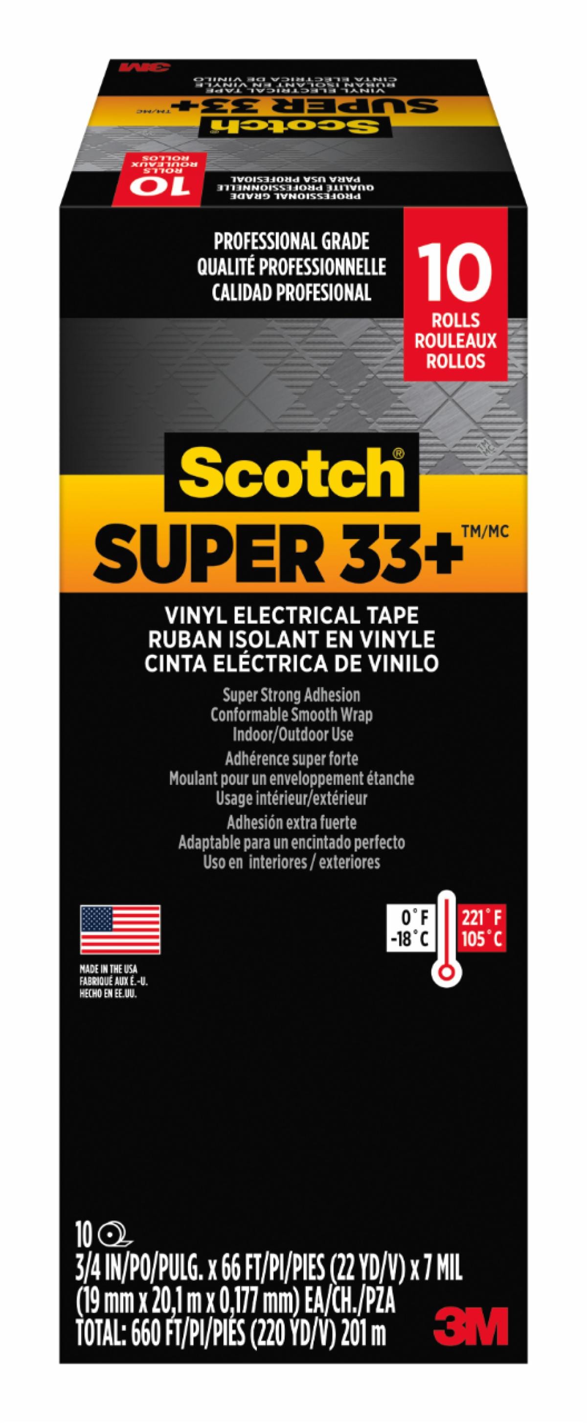 Scotch Super 33+ Electrical Tape
