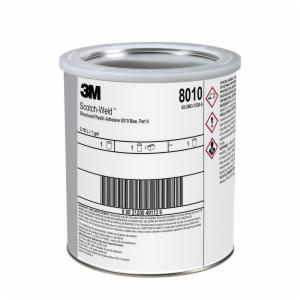 3M™ Scotch-Weld Structural Plastic Adhesive 8010, Blue, Part A, 1 Gallon Can, Drum image 3M™ Scotch-Weld Structural Plastic Adhesive 8010, Blue, Part A, 1 Gallon Can, Drumimage