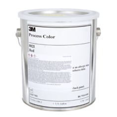 3M Process colour, 882-I, red, one gallon per container