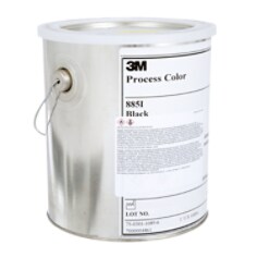 3M Process colour, 885-I, black, one gallon per container