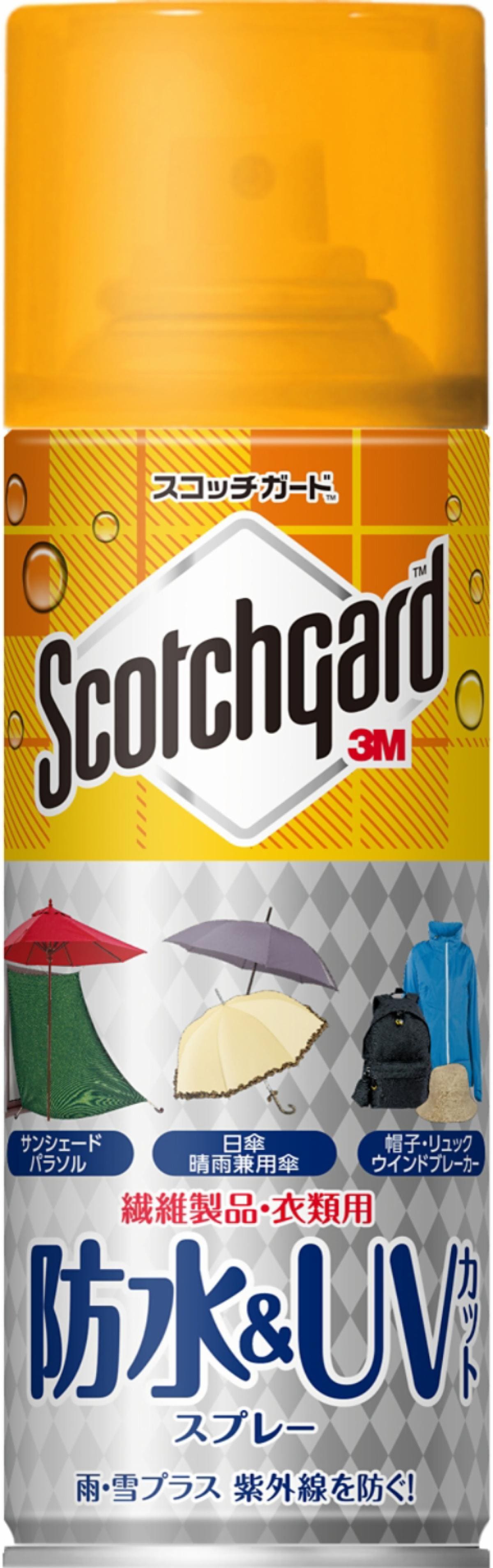 スコッチガード™ 防水&UVカットスプレー 繊維製品・衣類用 SGV300, 300 ml, 20 本/箱 3M 日本 スコッチガード™ 防水&UVカットスプレー 繊維製品・衣類用 SGV300, 300 ml, 20 本/箱 3M 日本