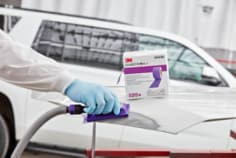 3M™ Cubitron™ II Clean Sanding Hookit™ Abrasive Sheet Rolls 320+, 240+ on car 2