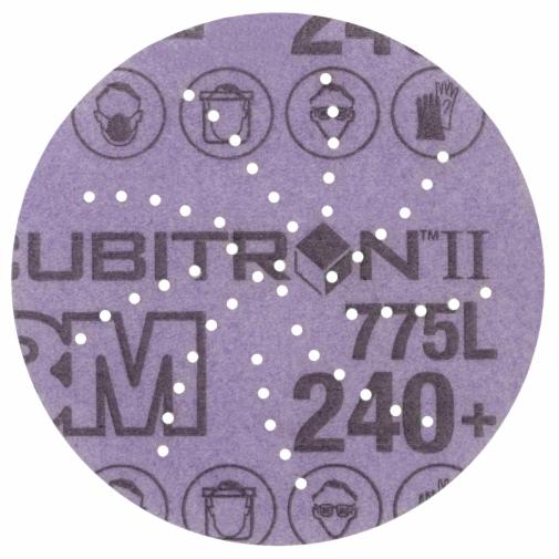 3M Cubitron II 775L_240+_75 mm_3 inch_multihole_front.tif