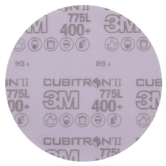 3M Cubitron II 775L 400+ 150 mm 6 inch cleansanding front