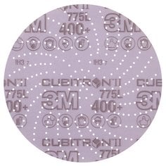 3M™ Cubitron™ II Hookit™ Clean Sanding Film Disc 775L, 150 mm, 400+