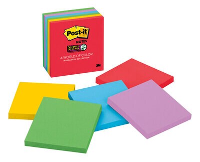 654-6SSAN Post-it(R) Super Sticky Notes