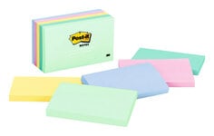 Post-it(R) Notes 655-AST, 3 in x 5 in (76 mm x 127 mm) Marseille colors