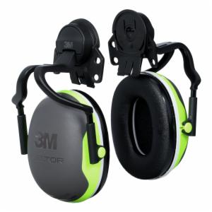 3M™ PELTOR Full Brim Helmet Attached Earmuffs X4P51E, Electrically Insulated, 10/Caseimage