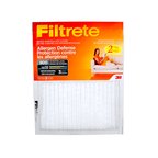 Filtrete Allergen Defense Filter, MPR 900, 20 in x 25 in x 1 in, 2 per pack