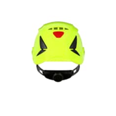 3M™ SecureFit™ Safety Helmet, X5514V-CE, HVGreen, vented - Backside