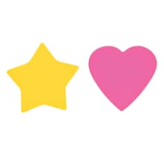 Post-it® Notes Die Cut Shapes Heart and Star