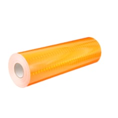 3M Diamond Grade Fluorescent Work Zone Sheeting, 3924S, fluorescent orange, 24 in x 50 yd