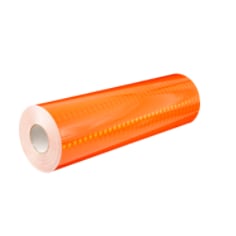 3M High Intensity Prismatic Grade Reflective Sheeting, 3934, orange, 24 in x 50 yd