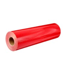 3M High Intensity Prismatic Grade Reflective Sheeting, 3932, red, 24 in x 50 yd