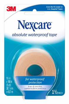 US 732 Nexcare™ Absolute Waterproof Tape (1.5 in)