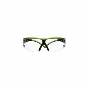 3M™ SecureFit 400 Series Safety Glasses SF401XAF-GRN, Green/Black, Clear Anti-Fog/Anti-Scratch Lens, 20 EA/Caseimage