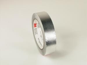 3M™ Embossed Aluminum Foil EMI Shielding Tape 1267, 3/4 in x 18 yd, 3 in Paper Core, 12 Rolls/Caseimage
