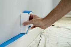 ScotchBlue™ Painter's Tape Applicator (TA3 3" Core) Baseboard Application