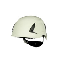 3M™ SecureFit™ Safety Helmet, X5501NVE-CE, Non-vented, white, CE - Leftside