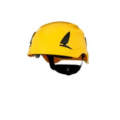 7100175539 3M™ SecureFit™ Safety Helmet, X5502NVE-CE, Non-vented, yellow - Leftside