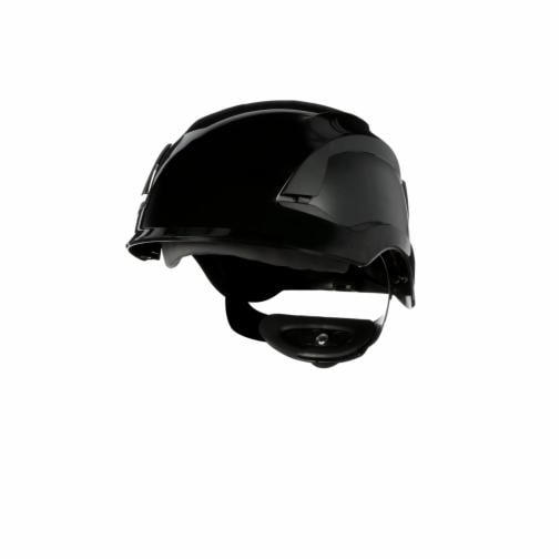 7100175544 3M™ SecureFit™ Safety Helmet, X5512NVE-CE, Non-vented, black - Leftside