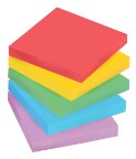 Post-it® Super Sticky Notes Marrakesh, 3 in x 3 in, 5 pads/pack