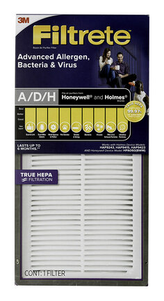 FAPF-HM-K Filtrete Allergen, Bacteria & Virus True HEPA Room Air Purifier Filter