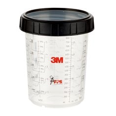 3M™ PPS™ Blandningskopp & låsring, 850 ml, 4 st/fp, 16023