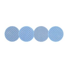 3M Hookit Blue Sandpaper Discs 150mm 800 Grit - Multihole, 50 Pack (36184)