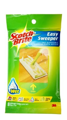 Scotch-Brite™ Microfiber Hardwood Floor Mop F1, With Scrape, 12 ea/cs,  Singapre