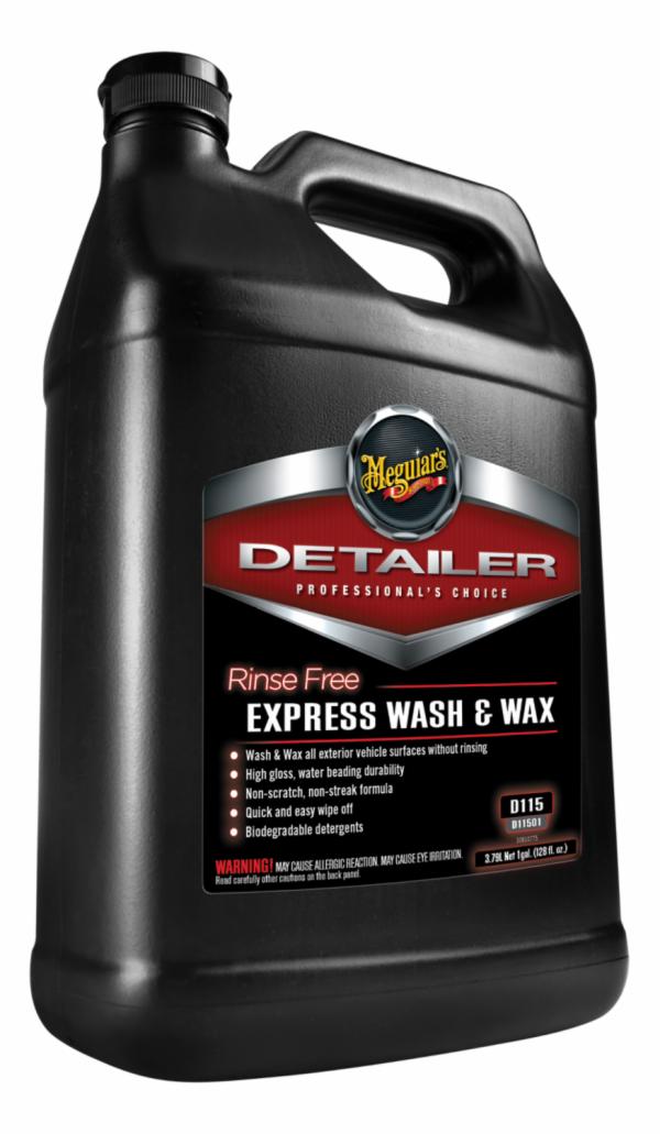 Meguiar's D115 Detailer Rinse Free Express Wash & Wax