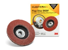 3M™ Cubitron™ II Flap Disc 969F, 87258, T27 Quick Change