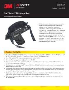 3M™  Scott™  EZ-Scape Pro Integrated Self-Rescue Belt