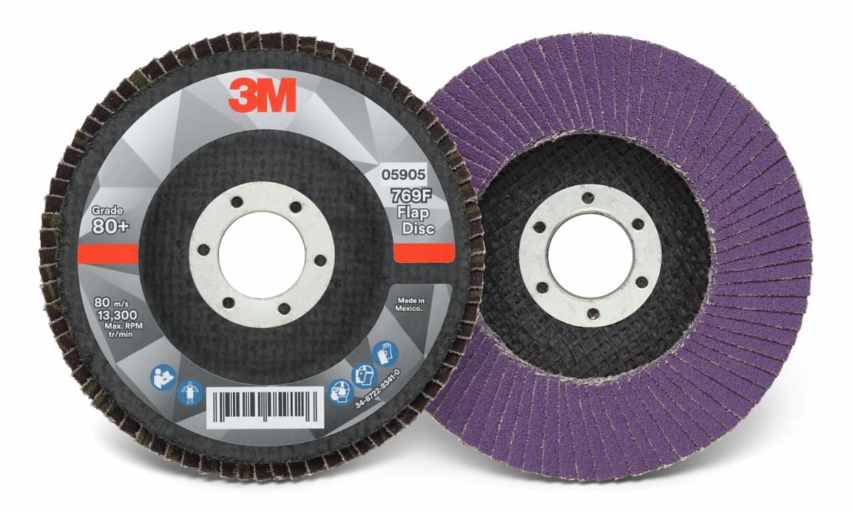 10 Pack 4.5" X 7/8" XL 80 Grit High Density Flap Discs