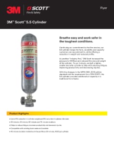 3M™ Scott™ 5.5 Cylinder - Flyer