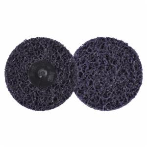 Scotch-Brite Roloc Clean and Strip XT Pro Disc, XO-DR, SiC Extra Coarse, TR, Purple, 3 in, Die Q300V, 10/Carton, 40 ea/Caseimage
