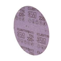 3M Cubitron II Hookit Film Disc, 775L, 220+, 6 in x NH