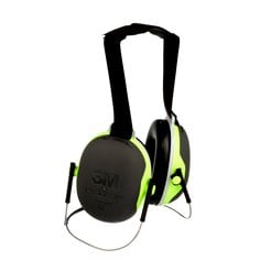 3M™ PELTOR™ X Series Earmuffs, X4B, behind-the-head, 10 pairs per case